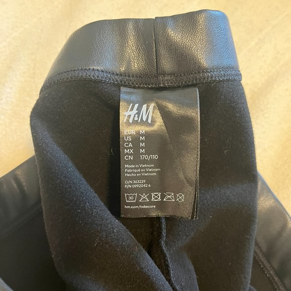 Faux Leather Leggings | Medium - Picture 6 of 7